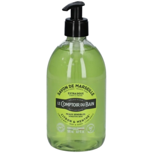 le comptoir du bain – savon traditionnel de marseille citron & menthe 500 ml