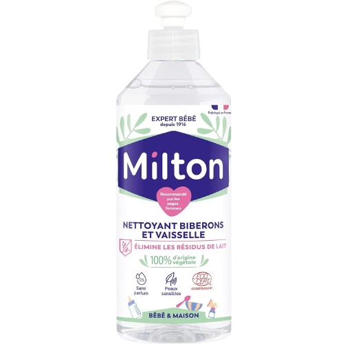 milton nettoyant biberons et vaisselle 500 ml milton nettoyant biberons et vaisselle 500 ml