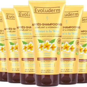 evoluderm après shampooing monoï à la folie 200 ml