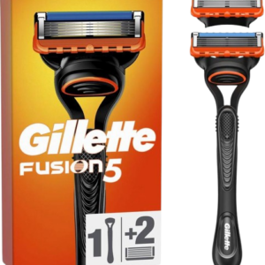 gillette fusion5 – rasoir homme 1 manche + 2 lames