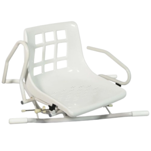 siège de bain pivotant avec accoudoirs