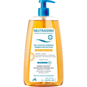 neutraderm gel douche surgras dermo protecteur 1 l